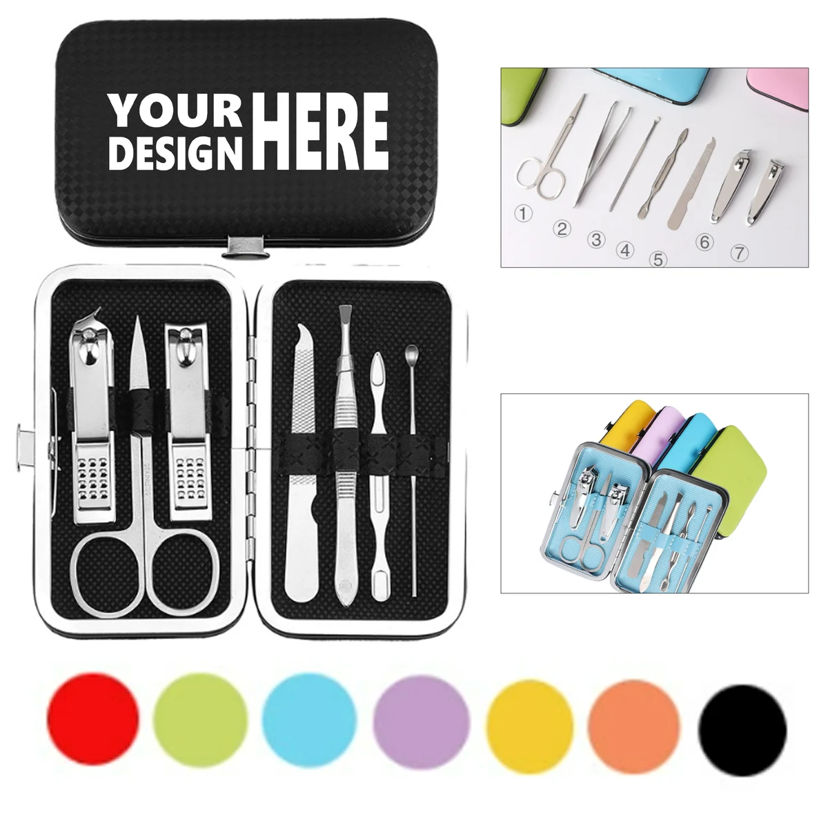 7-in-1 Stainless Steel Manicure Set 1