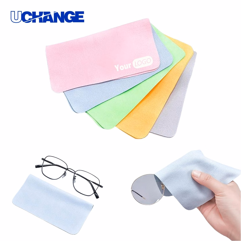Eyewear Soft Suede Eyeglass Cleaning Cloth Accessory