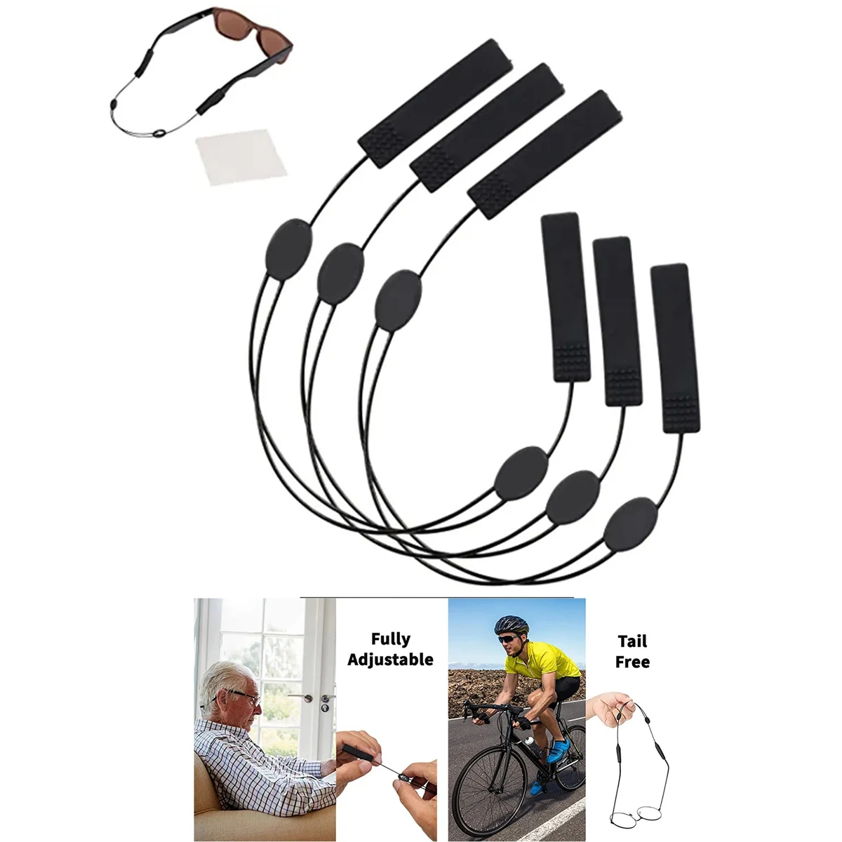 Adjustable Eyeglass Strap 1