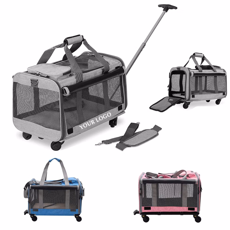 Travel Bag Pet Carrier with Wheels