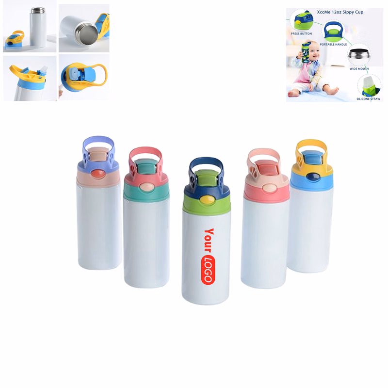 Stainless Steel Insulated Toddler Water Bottle With Straw