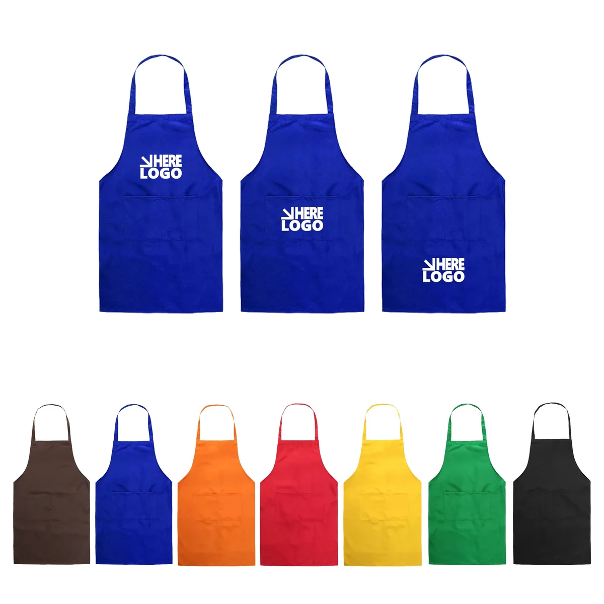 Unisex Apron With 2 Roomy Pockets Rush Service 1