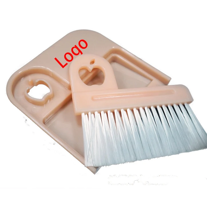 Handle Dust Pan Desktop Sweep Cleaning Brush 1