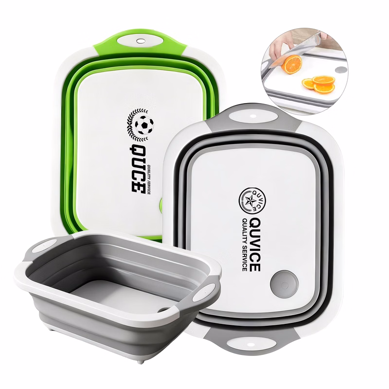 Collapsible 3-In-1 PP Cutting Board