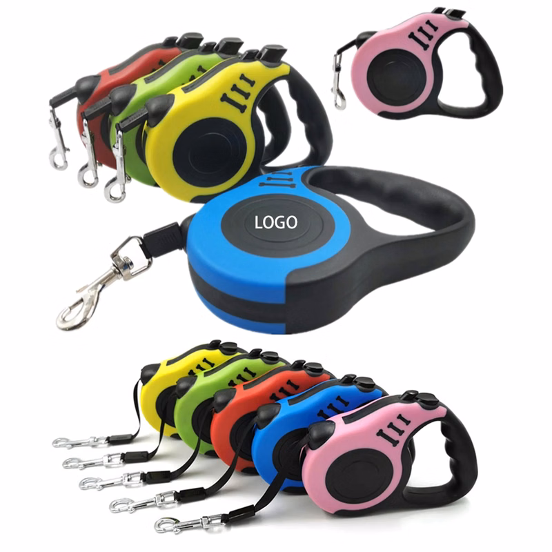 Pet automatic telescopic traction rope