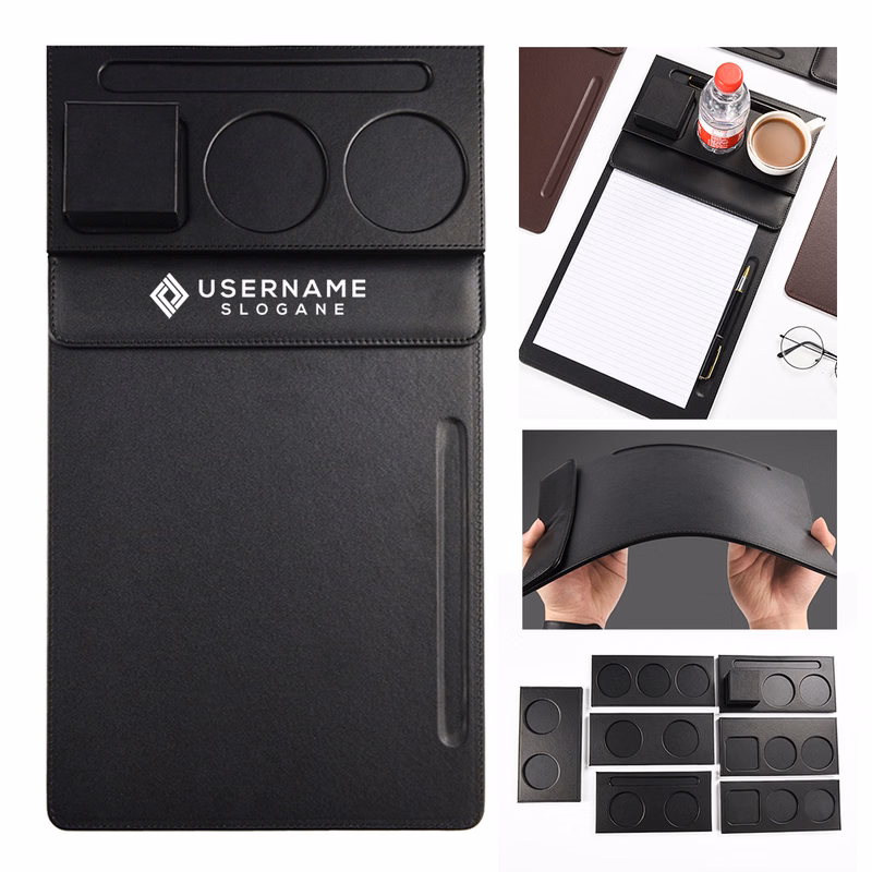 A4 Magnetic Memo Pads Writing Clipboards With Pen Slot & Coasters
