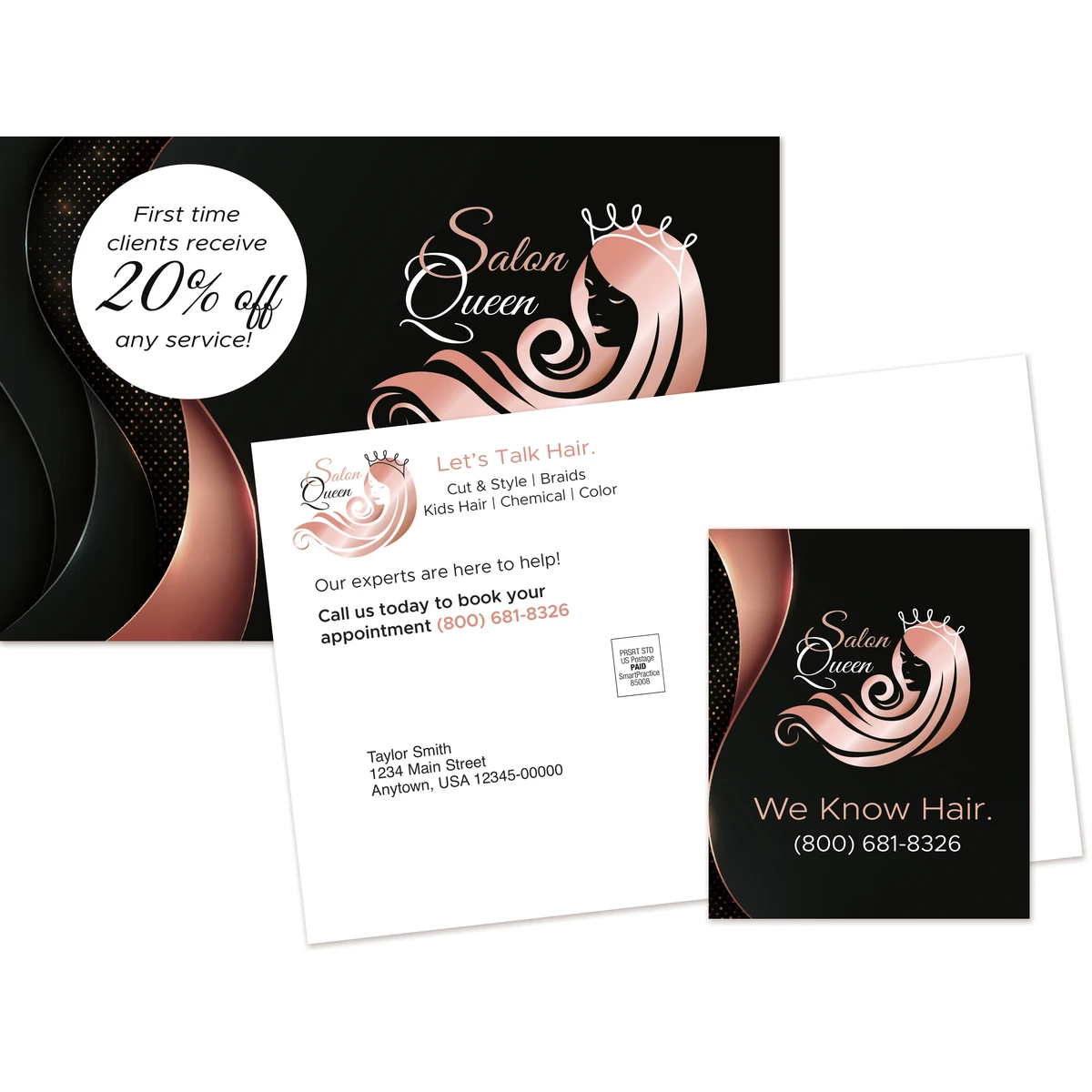 Magnet Mailer SuperSize Postcard (8.5" x 5.5") w/ Large Magnet (3.5" x 4.25") 1