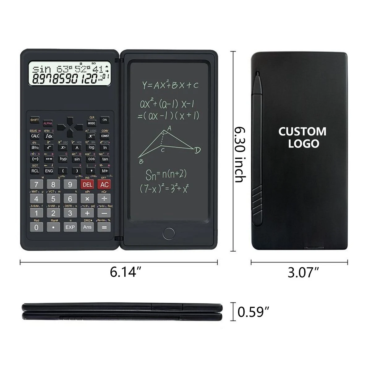 Foldable Scientific Calculator Drawing Tablet 1