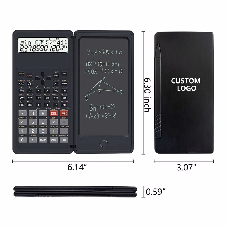 Foldable Scientific Calculator Drawing Tablet