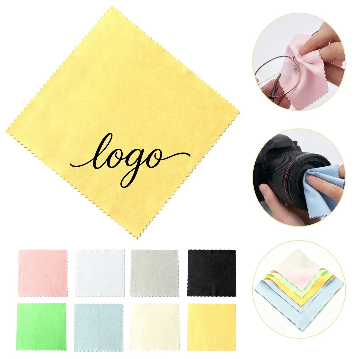 Custom Microfiber Eyeglass Cleaning Cloth 1