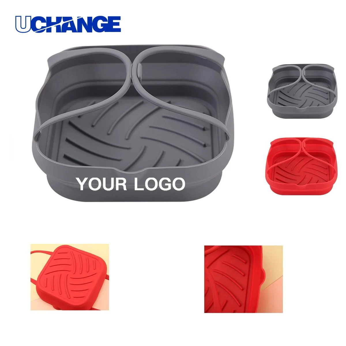 Round Silicone Air Fryer Liner 1