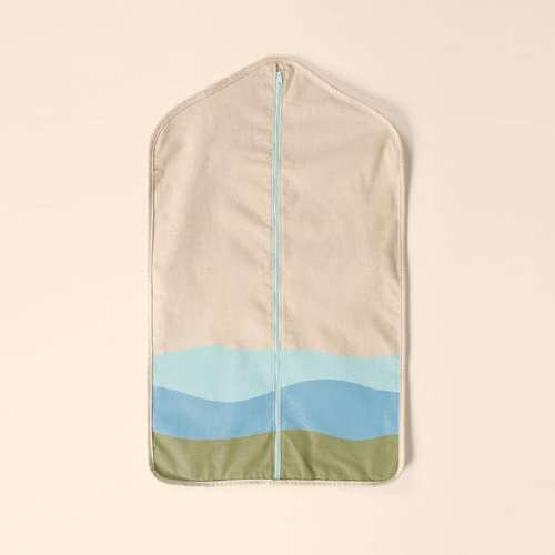SUGAR BRITCHES TODDLER GARMENT BAG - NATURAL CANVAS