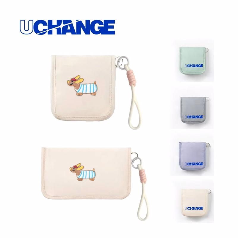 Portable First Aid Organizer Pouch With Clear Pockets