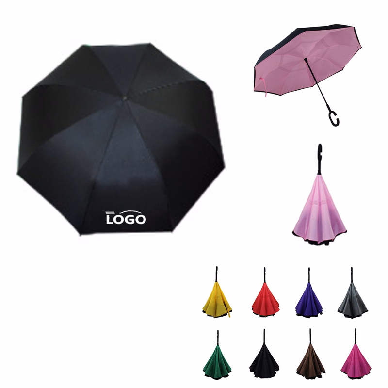 Reflective 20-Rib Automatic Folding Umbrella