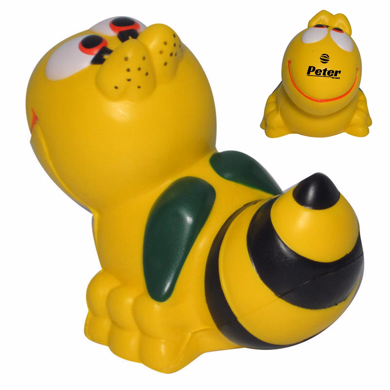 PU Bee Shaped Stress Relief Squeeze Toy