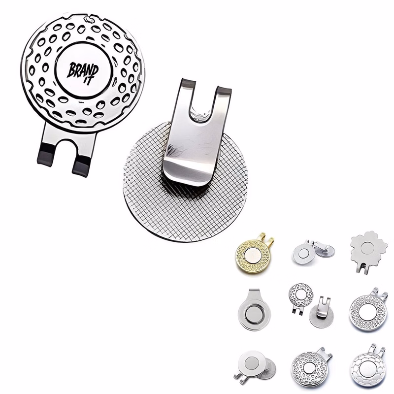 Magnetic Golf Hat Clip Ball Holder