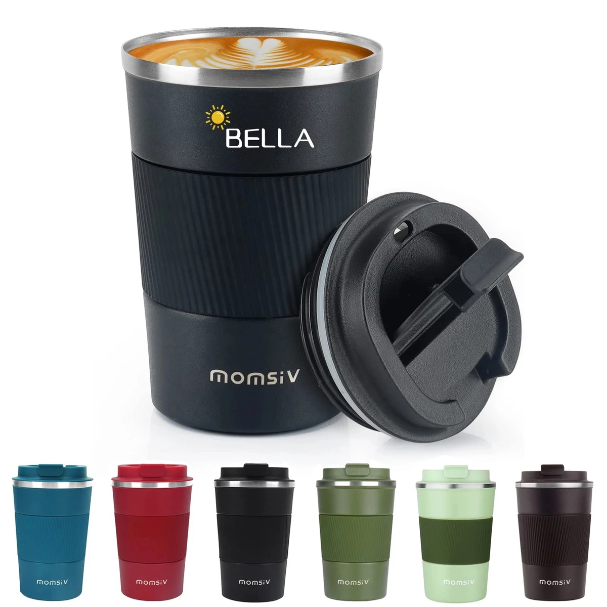 12Oz Vacuum Insulated Mug Spill Proof With Leakproof Lid 1