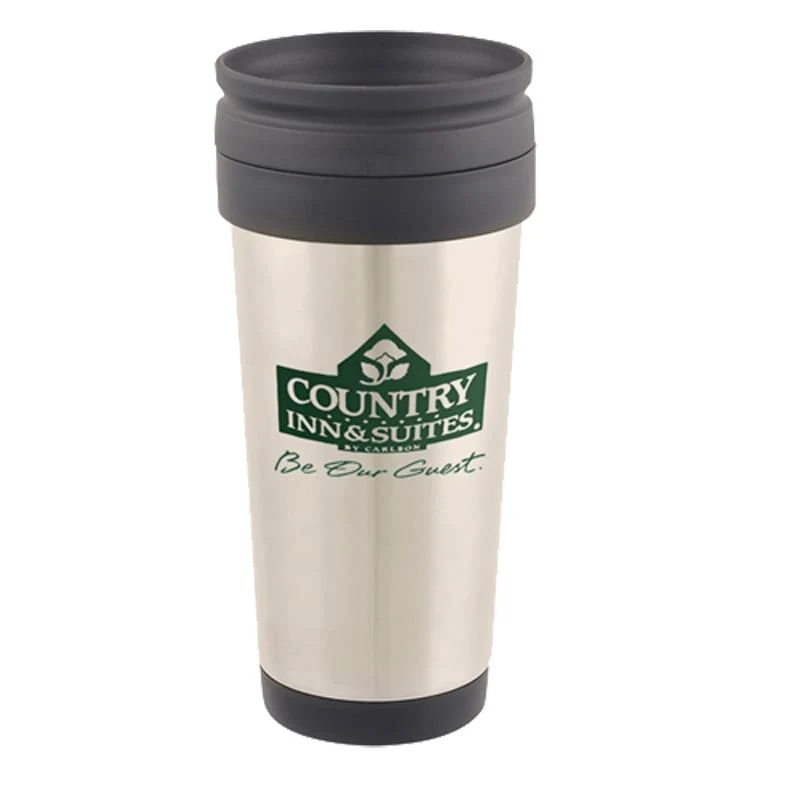 Mugs - 17 Oz. Stainless Steel Custom Printed Travel Mug 1