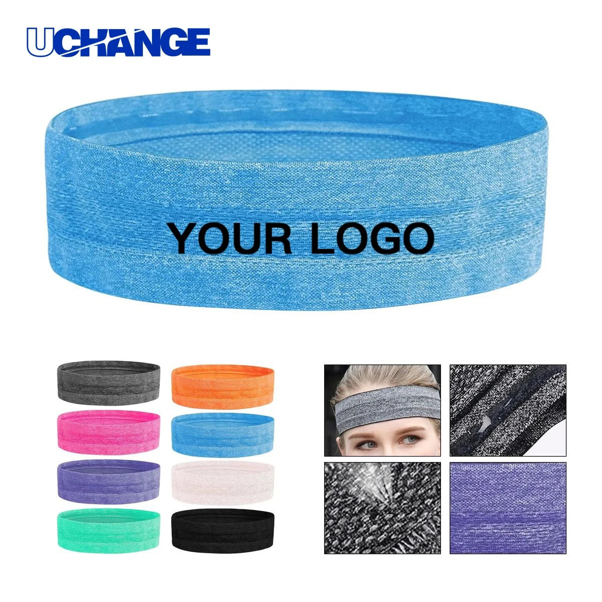 Elastic Quick Dry Headband Band for Running and Fitness 1