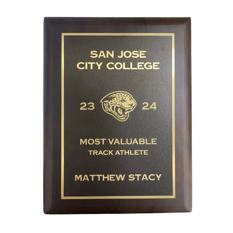 Maple Wood Plaque Award