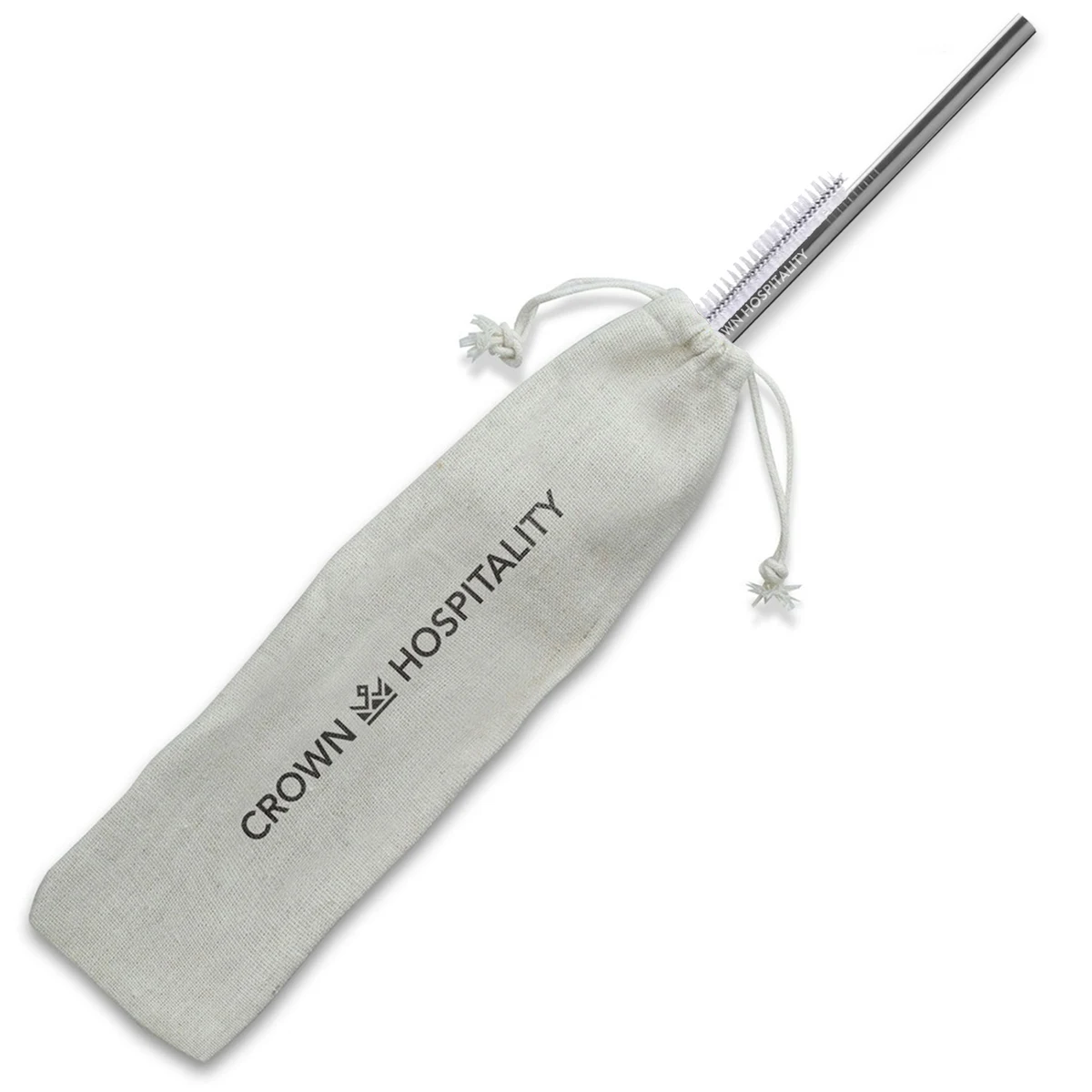 Straight Stainless Steel Straws: Individually sold in Silver 1