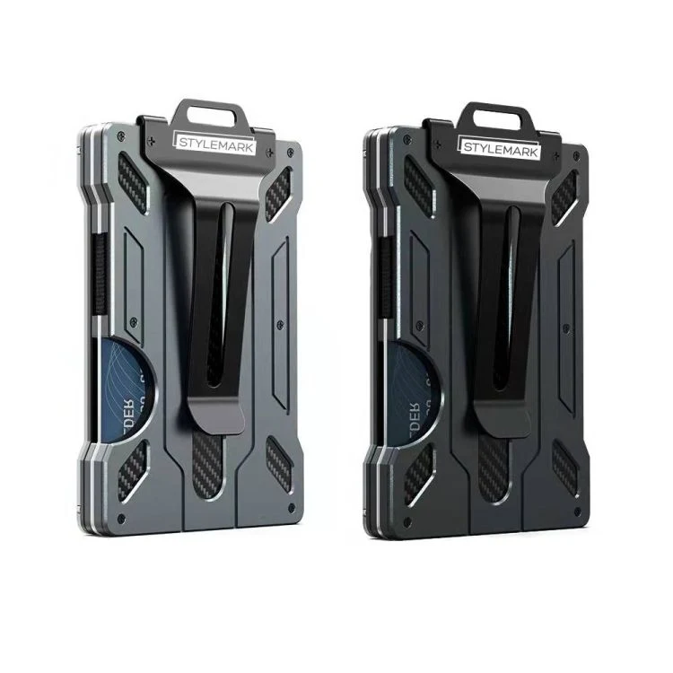 Aluminum Metal Money Clip 1