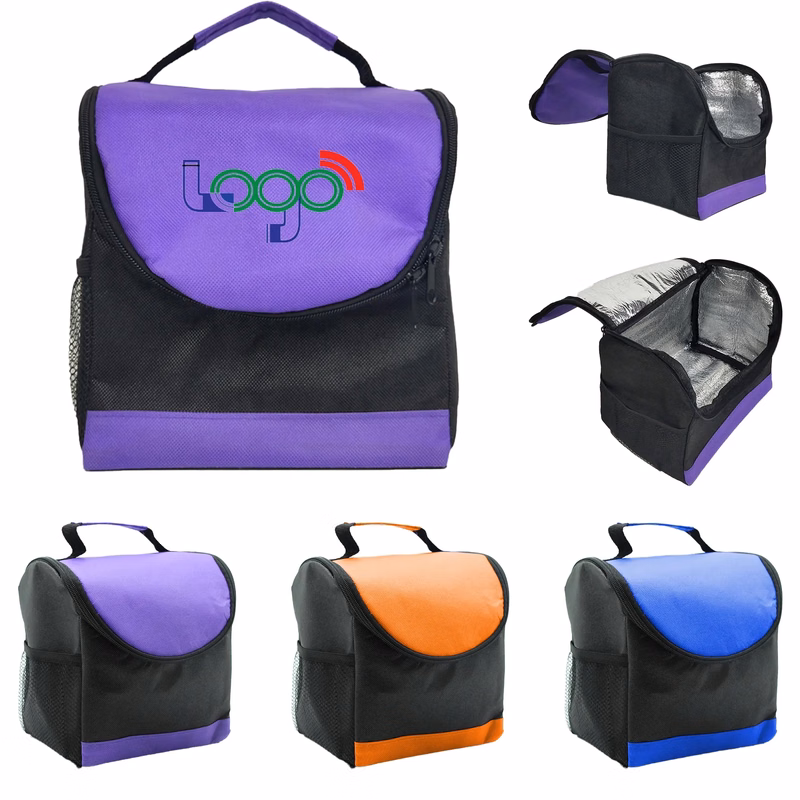 MOQ 20 PCS High Capacity Insulated Lunch Bag For Women Men