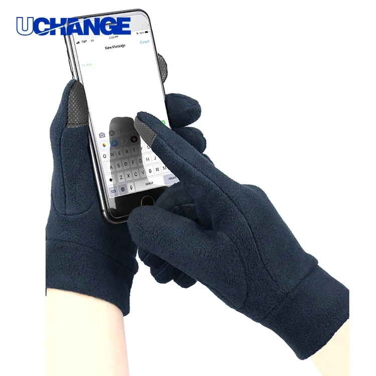 Velvet Touchscreen Warm Cycling Gloves 1