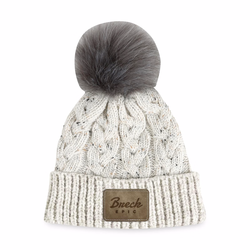Ahead Speckle Pom Knit Hat