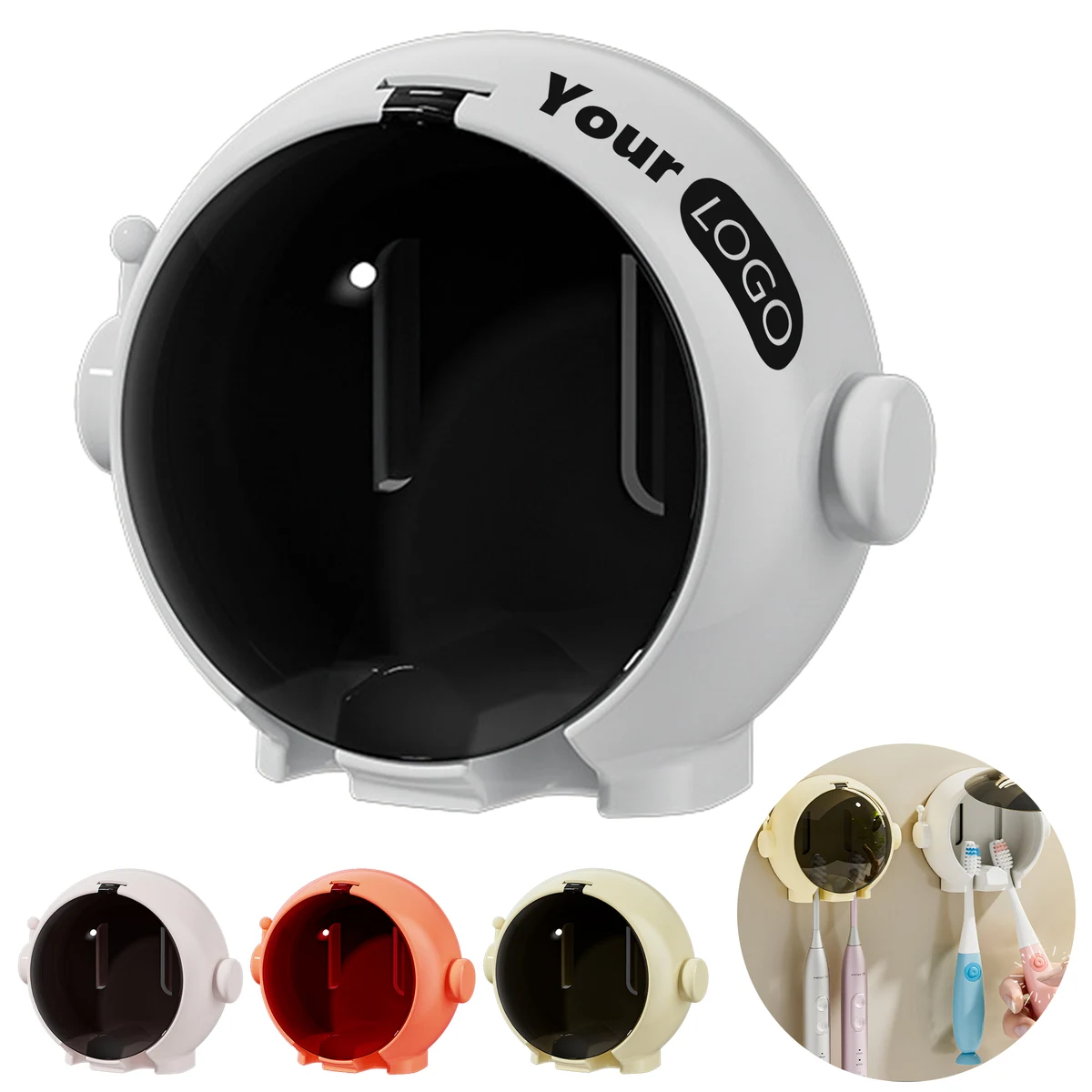 Abs Hanging Toilet Toothbrush Holder 1