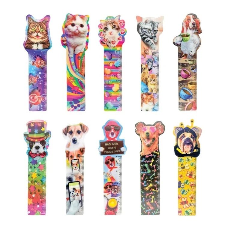 Furry Friends Lenticular Bookmarks Assorted 50 Pack 1