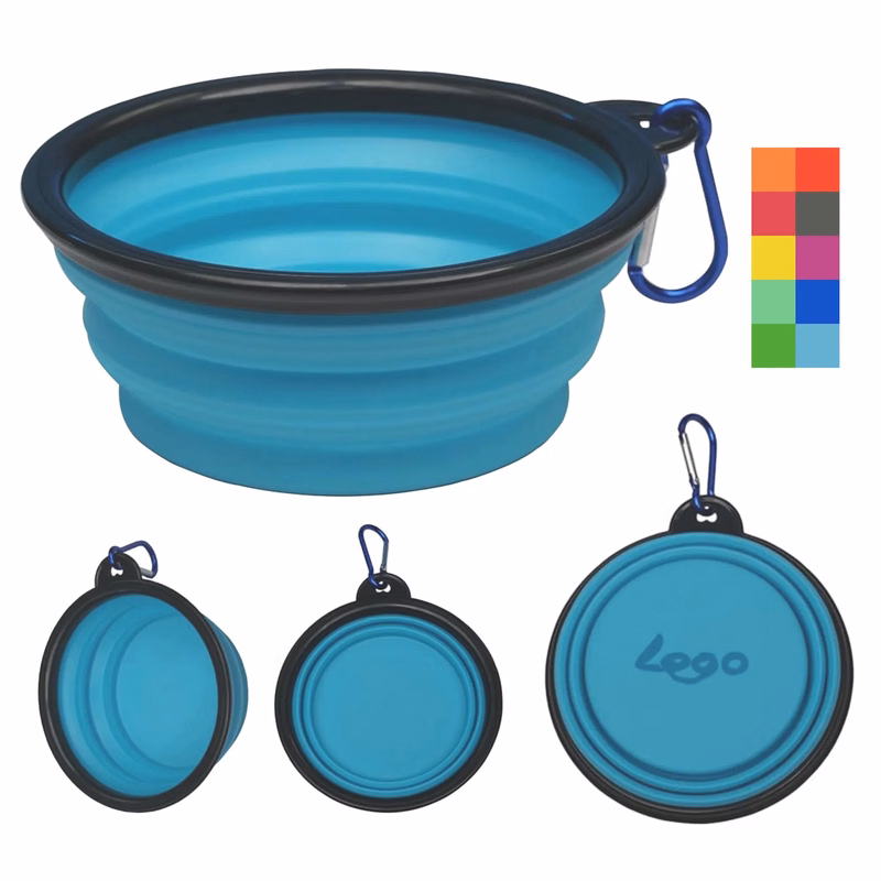 MOQ30 12OZ Foldable Pet Bowl