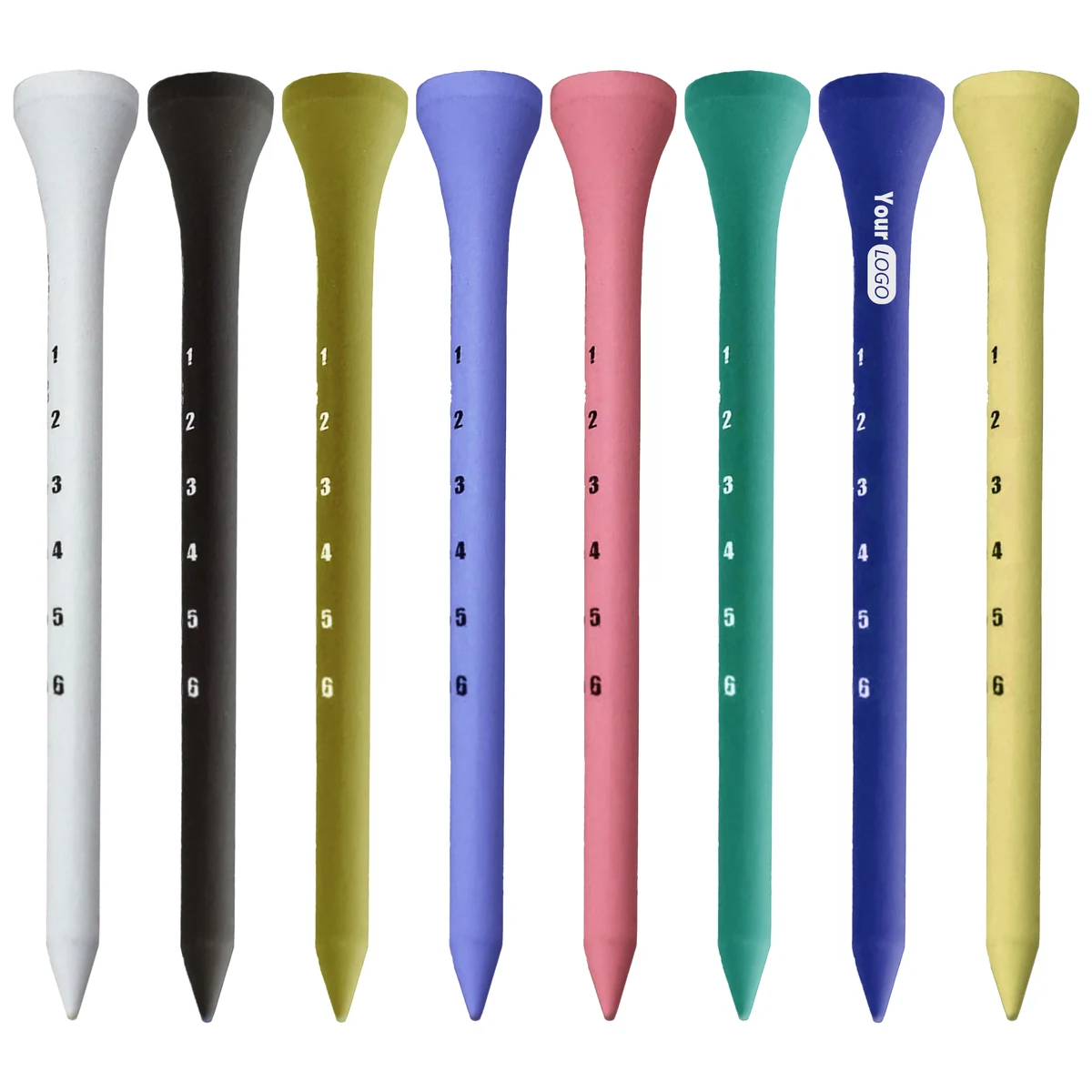 Wood Customizable Golf Tees 1