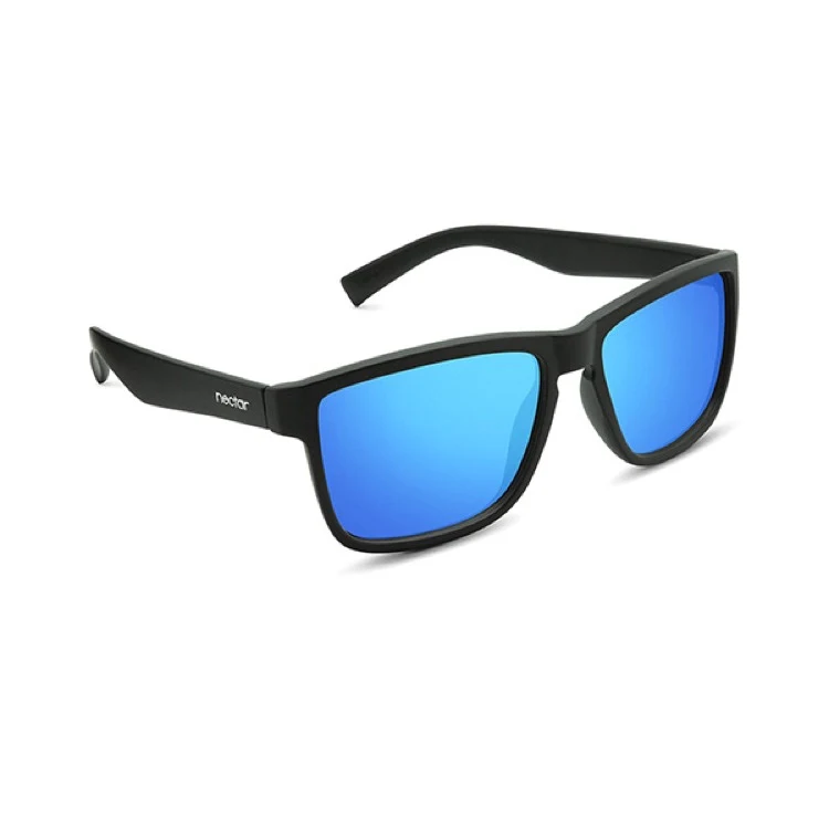 Nectar Black/Blue Shenandoah Polarized Sunglasses 1