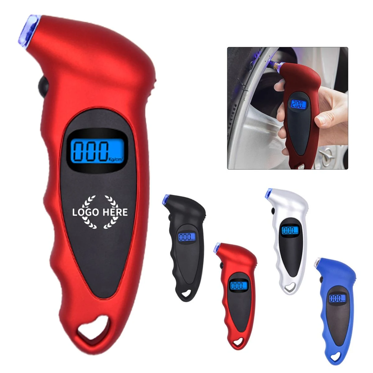 Multifunctional Digital Car Tire Pressure Gauge 1