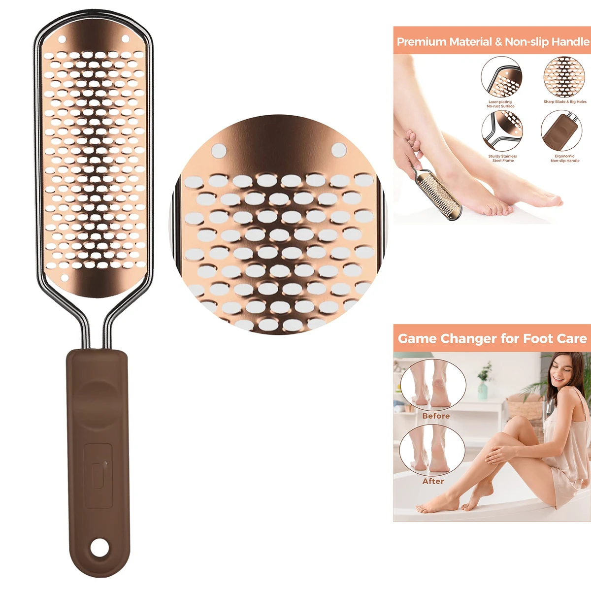 Foot File Foot Scrubber Pedicure 1