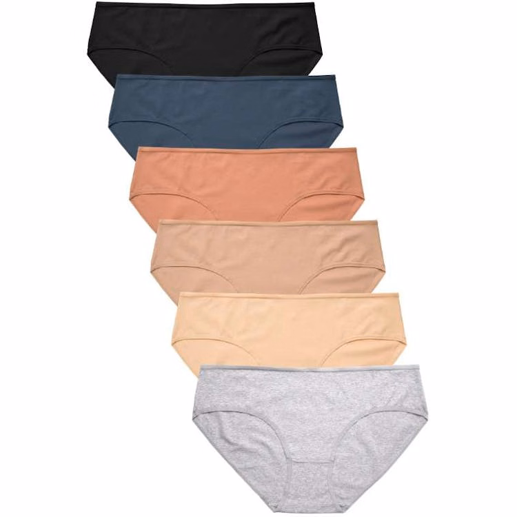 Mamia Ladies Cotton Bikini Plus Panties 2XL-3XL