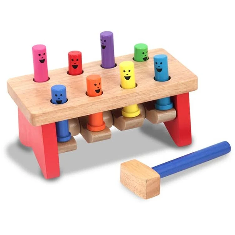 Melissa & Doug Deluxe Pounding Bench - 10.25" x 5.3" x 5.3" 1