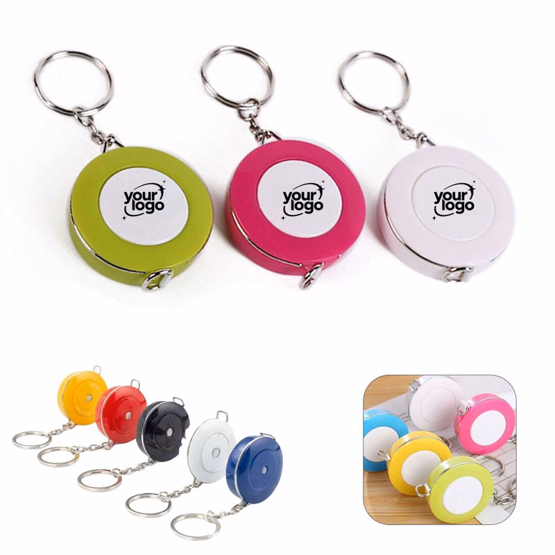 Retractable 60 Inch Measuring Tape Keychain