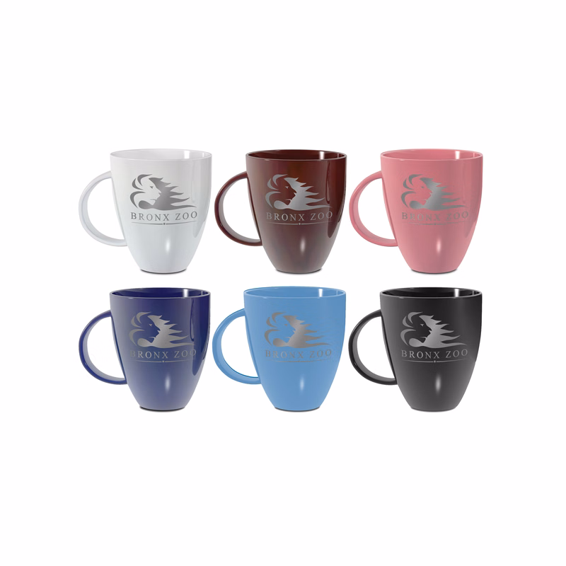 18 Oz. Lustre Bistro Ceramic Mug