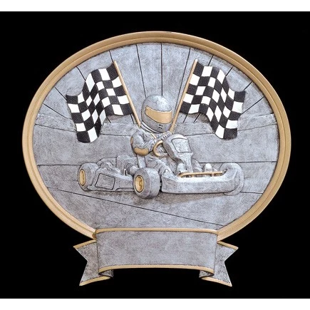 8" Go-Kart Legend Plate 1