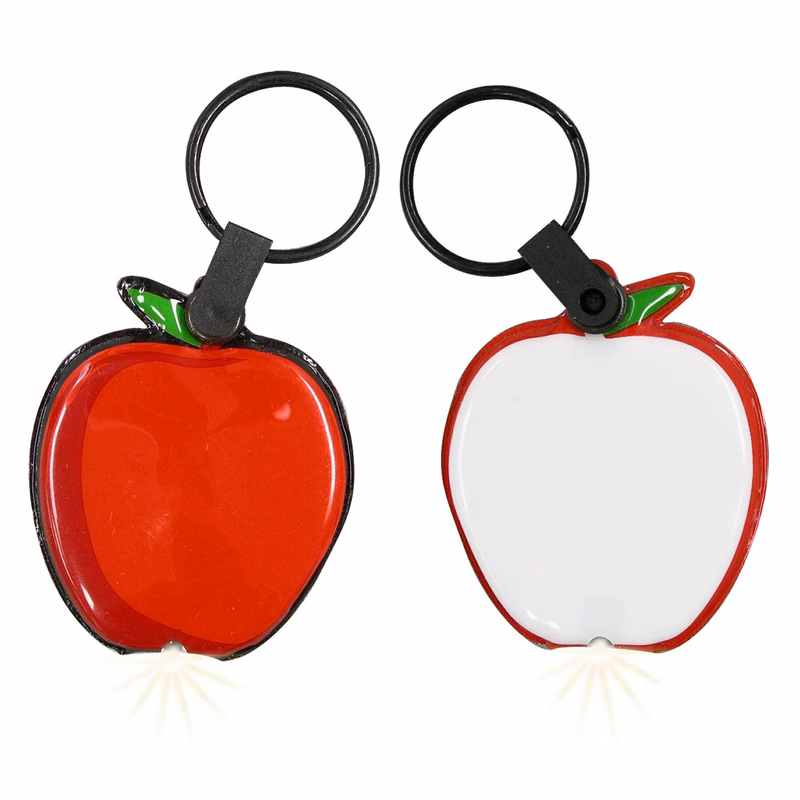 ShapeLights™ Color-A-Shape Key Ring Flashlight (Apple)