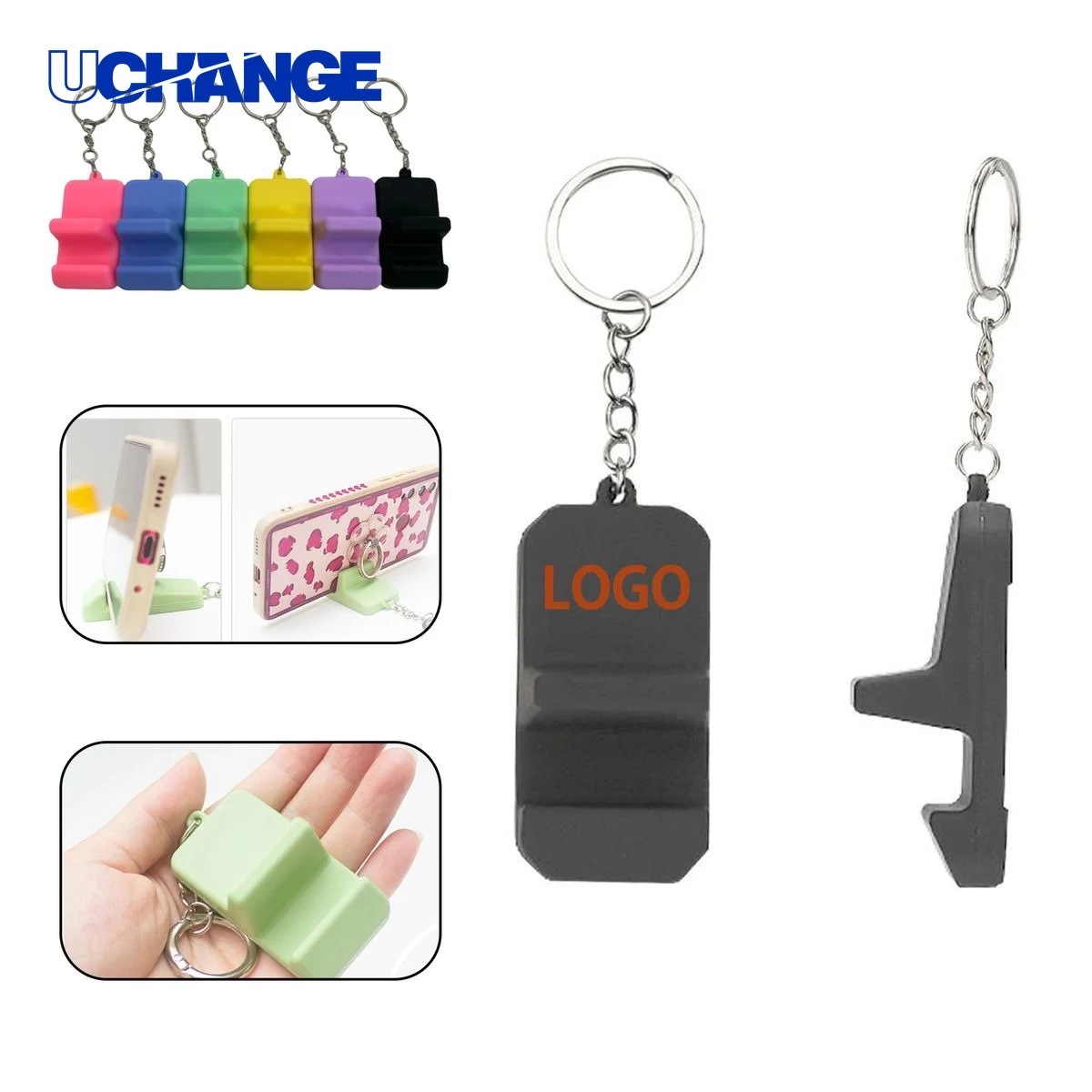 Mini Phone Stand Keychain 1