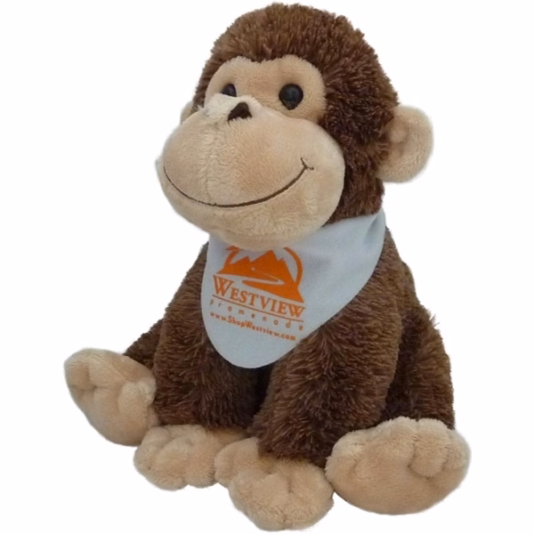 8" Two Tone Buddies Monkey