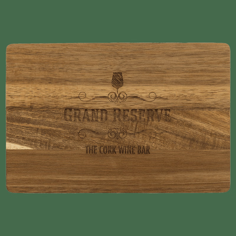 9" x 6" Acacia Cutting Board