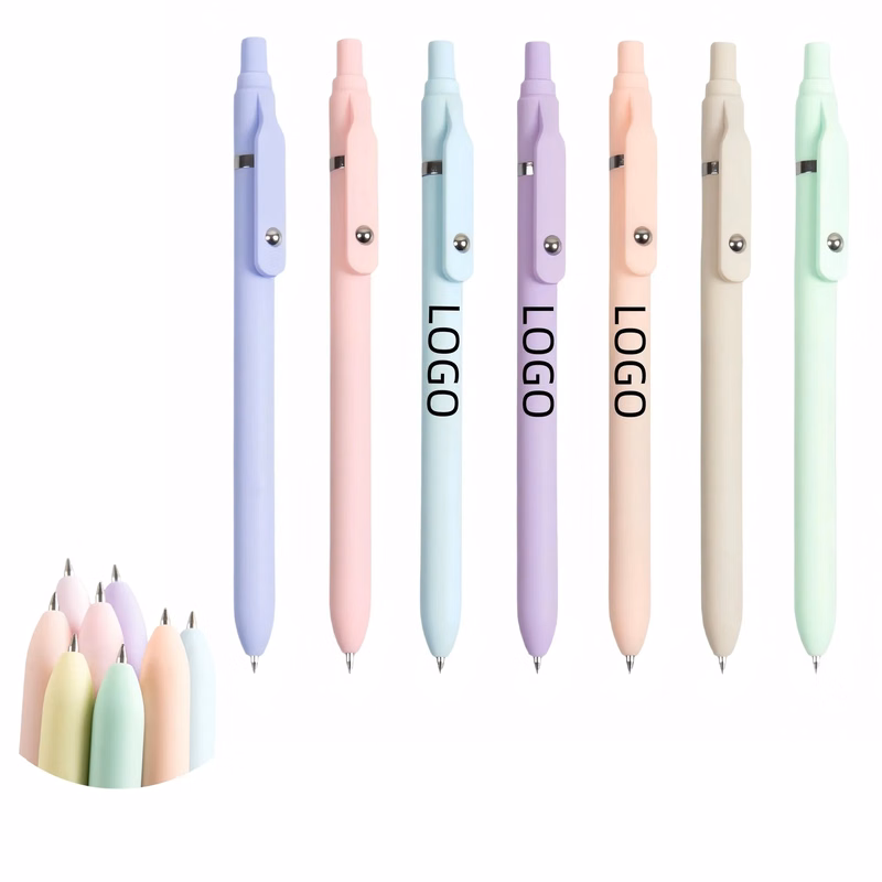 Macaron Colored Click & Roll Gel Pens