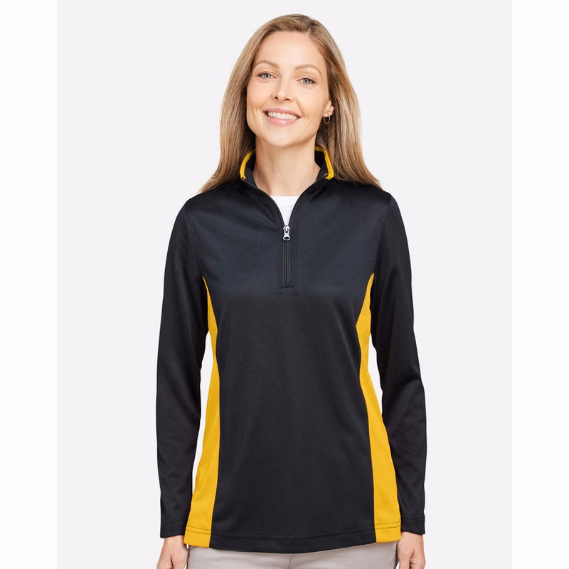 Women's Flash Snag Protection Plus IL Colorblock Quarter-Zip Pullover - M786W