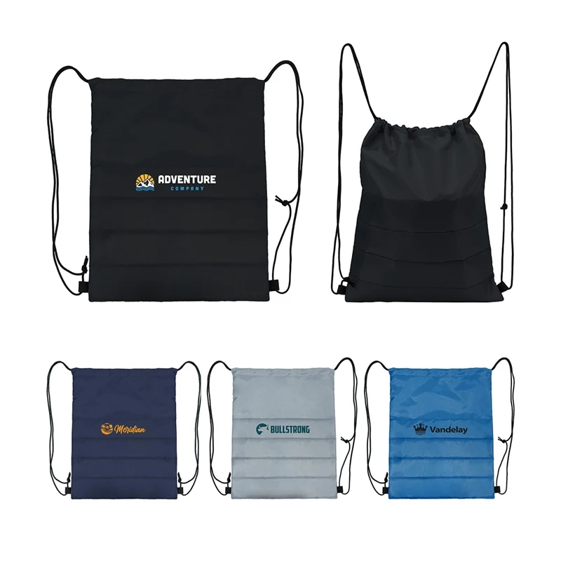 Liam Puffer Drawstring Backpack 1