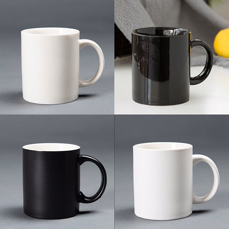 12 oz Ceramic Mug with Tray
