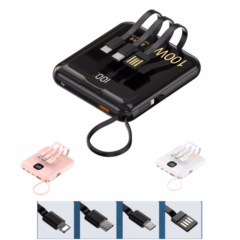 10000 mAh Wireless Mini Power Bank
